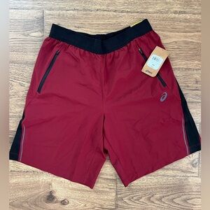 Asics Woven 9" Athletic Unlined Training Shorts w Pockets Mens size Medium NWT